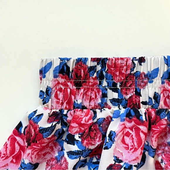 Streetwear Society Rose Floral Circle Skirt - Picture 2 of 4